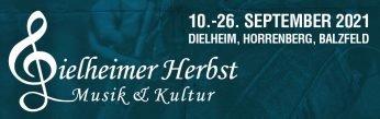 Logo und Ankündigung Dielheimer Herbst 2021