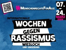 Titelbild zu unserem Beitrag zur Ankündigung der Internationalen Wochen gegen Rassismus 2024
